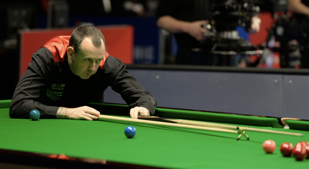 Welsh snooker player Mark Williams