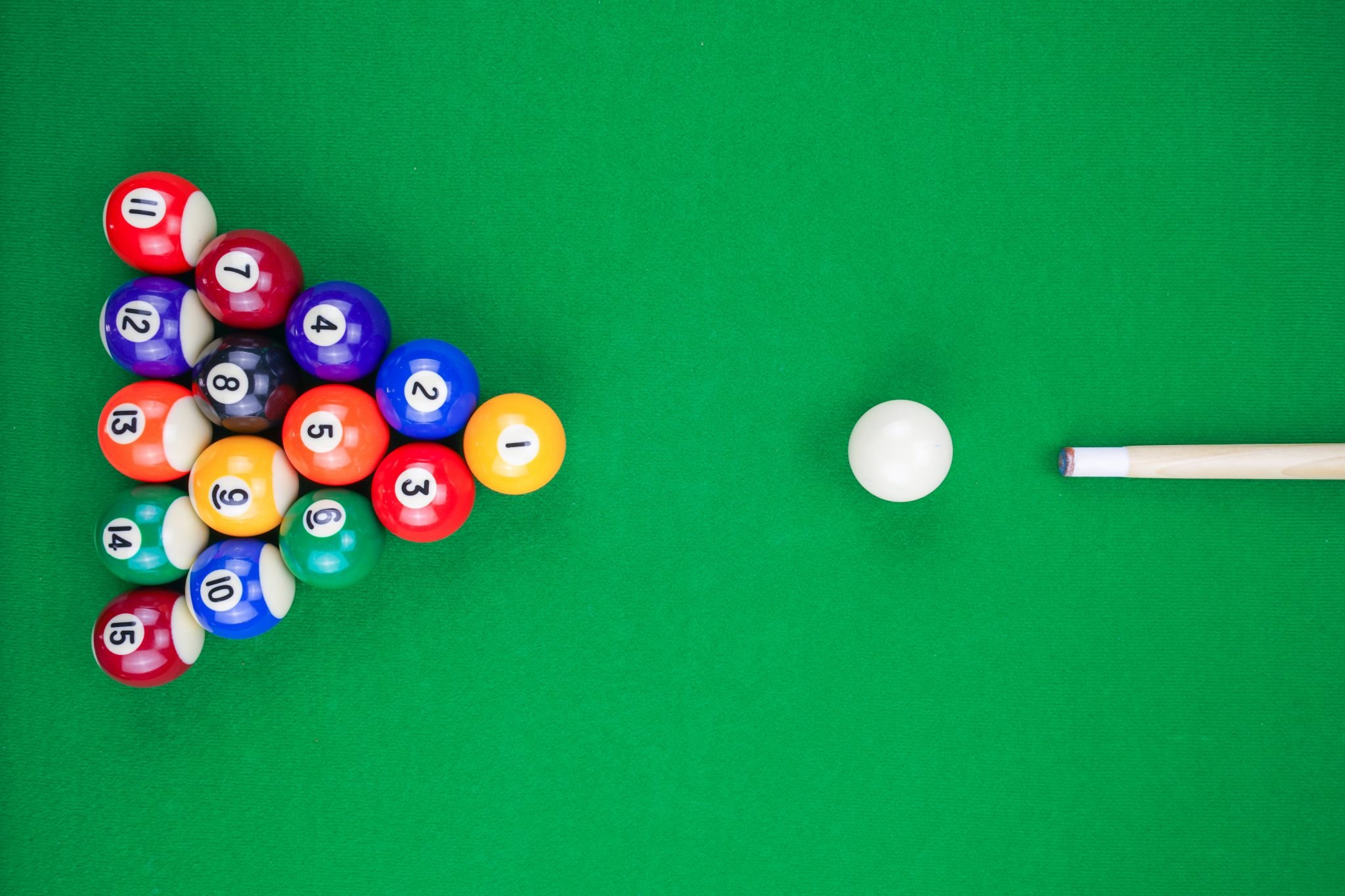 Alternative games to play on a snooker table